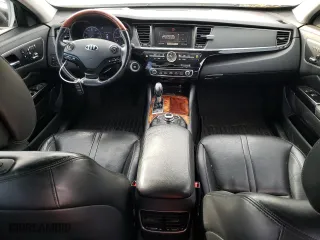 2015 Kia K900 Luxury with VIN KNALW4D43F6017510, listed as a Copart auction lot 79942534 with 130,027 mi miles and Salvage Title. Bid and sale history available at carsss.com. Image 8.