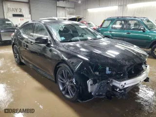 2018 Acura TLX w/A-SPEC Pkg with VIN 19UUB3F65JA006303, listed as a Copart auction lot 47532035 with 38,680 mi miles and Salvage Title. Bid and sale history available at carsss.com. Image 4.