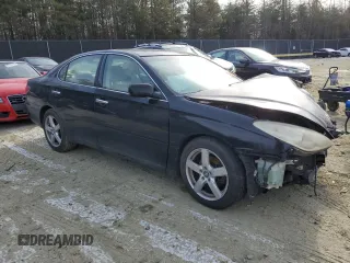 2005 Lexus ES 330 with VIN JTHBA30G355123434, listed as a Copart auction lot 46282485 with 0 mi miles and Salvage Title. Bid and sale history available at carsss.com. Image 4.