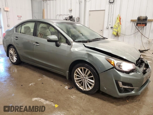 2015 Subaru Impreza Limited with VIN JF1GJAS66FH011572, listed as a Copart auction lot 81060254 with 111,121 mi miles and Non repairable. Bid and sale history available at DreamBid. Image 4.