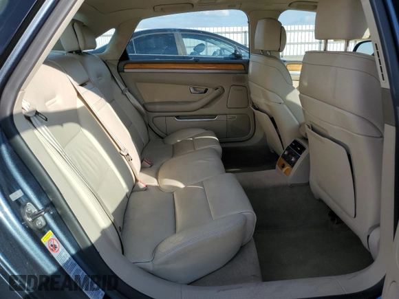 2008 Audi A8 4.2L with VIN WAUMV94E78N009318, listed as a Copart auction lot 44746145 with 113,293 mi miles and Clean title. Bid and sale history available at DreamBid. Image 10.