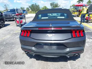 2024 Ford Mustang EcoBoost with VIN 1FAGP8UH9R5123133, listed as a IAAI auction lot 42538350 with 33,581 mi miles and . Bid and sale history available at DreamBid. Image 16.