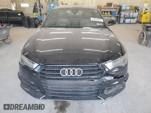 2016 Audi A6 Prestige with VIN WAUHGAFC2GN001442, listed as a Copart auction lot 61633805 with 128,140 mi miles and Salvage title. Bid and sale history available at DreamBid. Image 5.