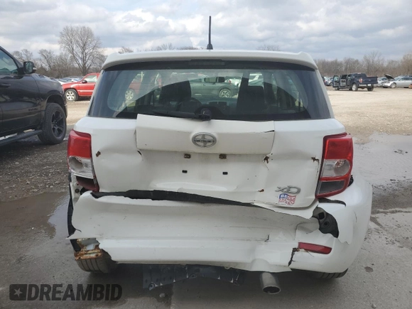 2012 Scion xD with VIN JTKKU4B4XC1028223, listed as a Copart auction lot 45666335 with 115,639 mi miles and Salvage Title. Bid and sale history available at DreamBid. Image 6.