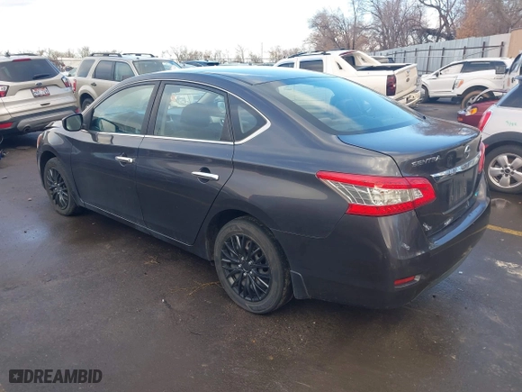 2013 Nissan Sentra SR with VIN 3N1AB7AP7DL680347, listed as a IAAI auction lot 41215274 with 185,252 mi miles. Bid and sale history available at carsss.com. Image 3.