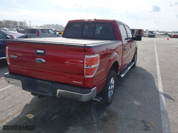 2013 Ford F-150 XL with VIN 1FTFW1CF1DKE27969, listed as a IAAI auction lot 41860397 with 194,938 mi miles. Bid and sale history available at carsss.com. Image 4.