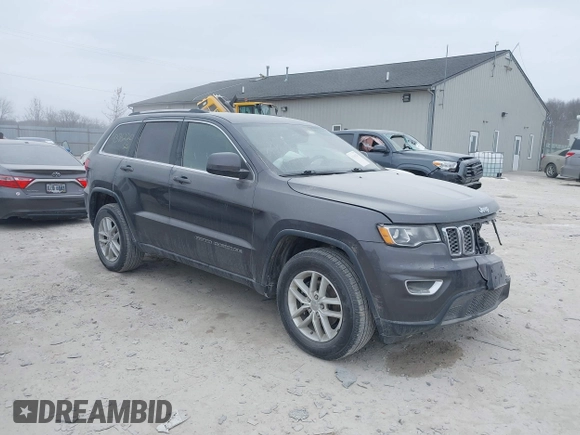 2017 Jeep Grand Cherokee Laredo with VIN 1C4RJFAG3HC742986, listed as a IAAI auction lot 41386220 with 200,456 mi miles. Bid and sale history available at carsss.com. Image 1.