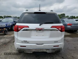2017 GMC Acadia Denali with VIN 1GKKNXLS8HZ322669, listed as a Copart auction lot 58723575 with 76,872 mi miles and Salvage title. Bid and sale history available at DreamBid. Image 6.