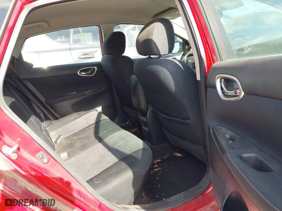 2014 Nissan Sentra SV with VIN 3N1AB7AP9EL643379, listed as a IAAI auction lot 42070423 with 147,949 mi miles. Bid and sale history available at carsss.com. Image 8.