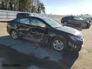 2020 Hyundai Elantra Value Edition with VIN KMHD84LF7LU902946, listed as a Copart auction lot 47258745 with 65,636 mi miles and Salvage Title. Bid and sale history available at carsss.com. Image 4.