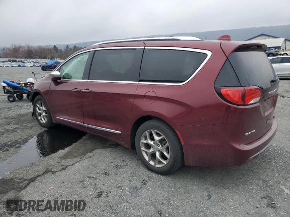 2018 Chrysler Pacifica Limited z VIN 2C4RC1GG7JR273886, wystawiony jako Copart lot #50383575 z przebiegiem 95 103 mil mil oraz Szkody całkowita. Historia ofert i sprzedaży dostępna na DreamBid. Obrazek 2.