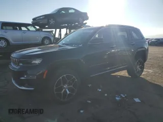 2023 Jeep Grand Cherokee Summit with VIN 1C4RJHEGXP8722063, listed as a Copart auction lot 86552894 with 38,463 mi miles and Salvage title. Bid and sale history available at DreamBid. Image 1.