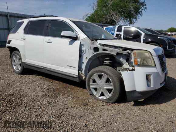 2010 GMC Terrain SLT-1 with VIN 2CTALFEW6A6340360, listed as a Copart auction lot 49709125 with 93,581 mi miles and Salvage title. Bid and sale history available at DreamBid. Image 4.
