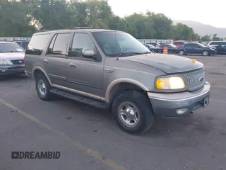 1999 Ford Expedition XLT z VIN 1FMPU18L8XLB66035, wystawiony jako IAAI lot #42489611 z przebiegiem Nie podano mil oraz . Historia ofert i sprzedaży dostępna na DreamBid. Obrazek 1.