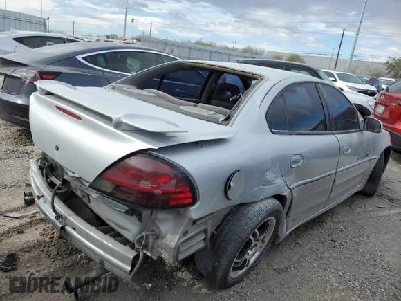 2001 Pontiac Grand Am GT with VIN 1G2NW52EX1C178299, listed as a Copart auction lot 41896665 with 0 mi miles and Salvage Title. Bid and sale history available at carsss.com. Image 3.
