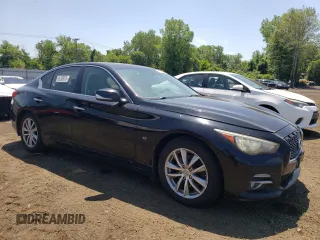 2015 Infiniti Q50 с VIN JN1BV7AR4FM407940, выставлен на аукционе Copart как лот 61205975 с пробегом 215 418 миль миль и Чистый • Clean title. История ставок и продаж доступна на DreamBid. Изображение 4.