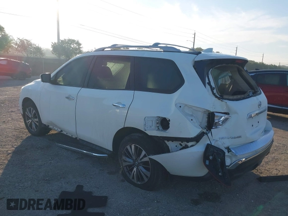 2019 Nissan Pathfinder SL с VIN 5N1DR2MN7KC582944, выставлен на аукционе IAAI как лот 41464872 с пробегом 70 031 миль миль и . История ставок и продаж доступна на DreamBid. Изображение 3.