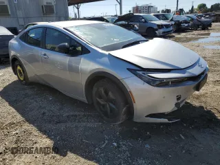 2024 Toyota Prius LE with VIN JTDACAAU4R3018502, listed as a Copart auction lot 56587885 with 22,266 mi miles and Salvage Title. Bid and sale history available at DreamBid. Image 4.