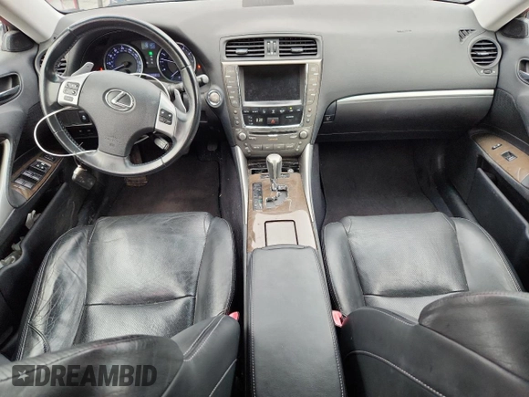 2012 Lexus IS 250 with VIN JTHBF5C2XC5173497, listed as a Copart auction lot 60824515 with 180,813 mi miles and Salvage title. Bid and sale history available at DreamBid. Image 8.
