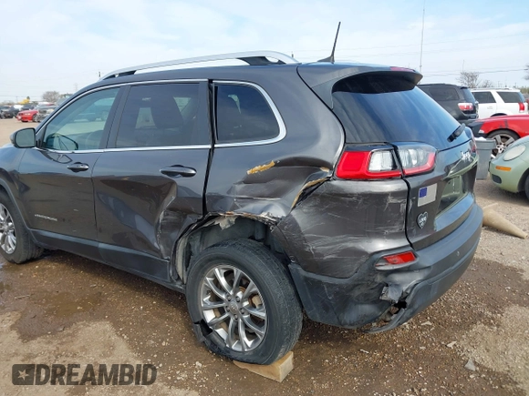 2019 Jeep Cherokee Latitude Plus with VIN 1C4PJLLB4KD403310, listed as a IAAI auction lot 41691832 with 72,398 mi miles. Bid and sale history available at carsss.com. Image 6.