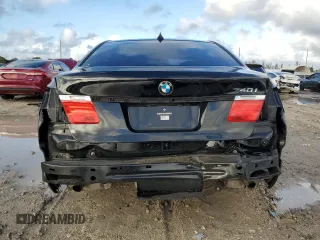 2011 BMW 7 Series 740i with VIN WBAKA4C59BC392351, listed as a Copart auction lot 84942304 with 76,874 mi miles and Salvage Title. Bid and sale history available at carsss.com. Image 6.