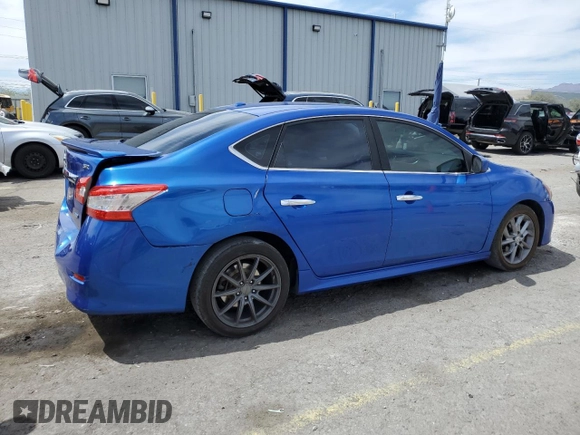 2013 Nissan Sentra FE+ S with VIN 3N1AB7AP1DL627448, listed as a Copart auction lot 52563635 with 154,428 mi miles and Salvage Title. Bid and sale history available at DreamBid. Image 3.