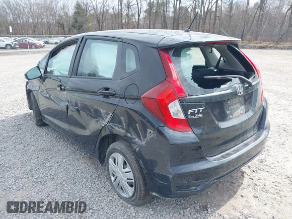 2019 Honda Fit LX with VIN 3HGGK5H43KM710749, listed as a IAAI auction lot 41834329 with 39,667 mi miles. Bid and sale history available at carsss.com. Image 6.