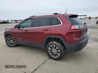 2019 Jeep Cherokee Latitude Plus with VIN 1C4PJLLB5KD110581, listed as a Copart auction lot 47652045 with 80,902 mi miles and Salvage Title. Bid and sale history available at DreamBid. Image 2.