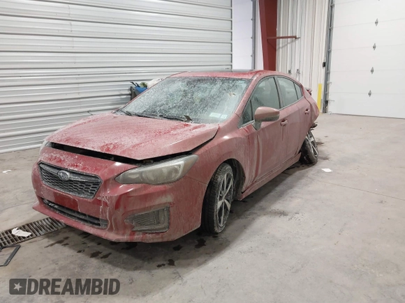 2017 Subaru Impreza Special Sports with VIN 4S3GKAM63H3605167, listed as a IAAI auction lot 41624805 with 22,459 mi miles and . Bid and sale history available at DreamBid. Image 2.