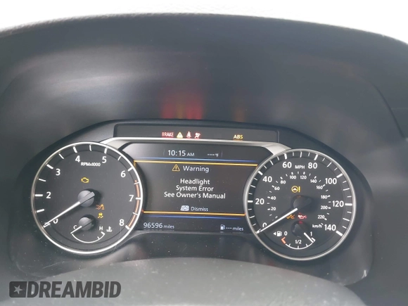 2021 Nissan Altima 2.5 SV with VIN 1N4BL4DV4MN329831, listed as a IAAI auction lot 40790688 with 96,596 mi miles. Bid and sale history available at carsss.com. Image 7.