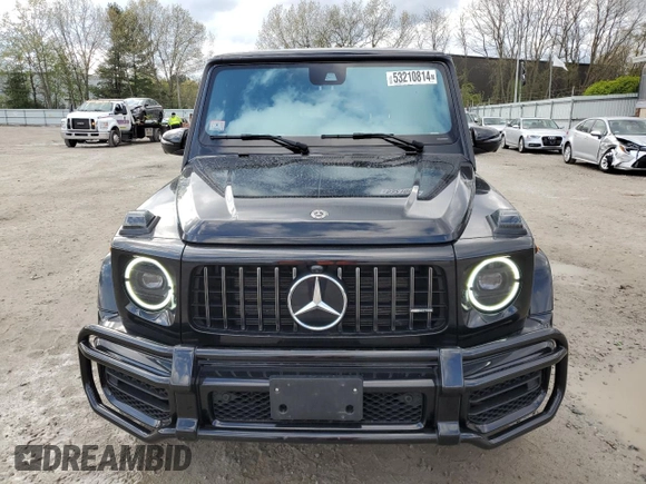 2021 Mercedes-Benz G 63 AMG with VIN W1NYC7HJ2MX388029, listed as a Copart auction lot 53210814 with 30,805 mi miles and . Bid and sale history available at DreamBid. Image 5.