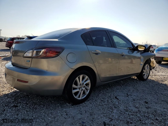 2012 Mazda Mazda3 i Grand Touring with VIN JM1BL1W78C1654303, listed as a Copart auction lot 80576974 with 196,945 mi miles and Salvage Title. Bid and sale history available at carsss.com. Image 3.