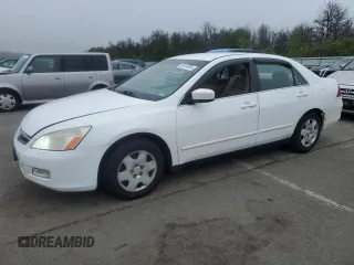 2006 Honda Accord LX with VIN 1HGCM56446A161108, listed as a Copart auction lot 58618095 with 202,573 mi miles and Clean title. Bid and sale history available at DreamBid. Image 1.