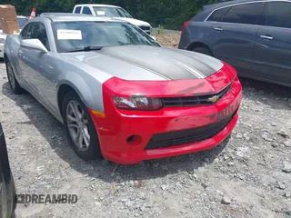 2014 Chevrolet Camaro LT z VIN 2G1FB1E31E9127424, wystawiony jako IAAI lot #42300943 z przebiegiem 186 593 mil mil oraz . Historia ofert i sprzedaży dostępna na DreamBid. Obrazek 1.