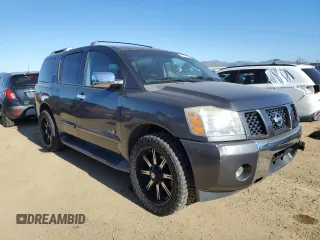 2007 Nissan Armada SE z VIN 5N1AA08A37N706497, wystawiony jako Copart lot #87753155 z przebiegiem 109 463 mil mil oraz Szkoda całkowita • Salvage title. Historia ofert i sprzedaży dostępna na DreamBid. Obrazek 4.