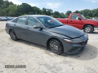 2024 Hyundai Elantra SEL z VIN KMHLM4DG2RU743230, wystawiony jako Copart lot #58426905 z przebiegiem 33 764 mil mil oraz Nie do naprawy • Non repairable. Historia ofert i sprzedaży dostępna na DreamBid. Obrazek 4.