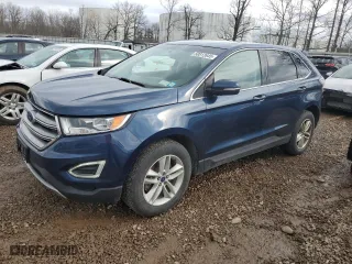 2017 Ford Edge SEL with VIN 2FMPK4J93HBB72705, listed as a Copart auction lot 50812645 with 133,043 mi miles and Salvage Title. Bid and sale history available at carsss.com. Image 1.