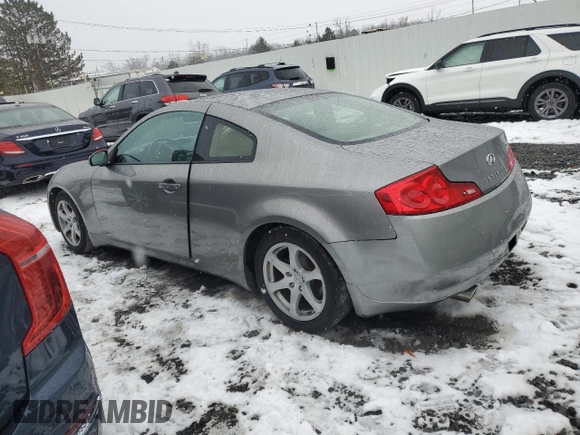 2006 Infiniti G35 Coupe with VIN JNKCV54E36M719048, listed as a Copart auction lot 83320084 with 177,353 mi miles and Salvage Title. Bid and sale history available at carsss.com. Image 2.
