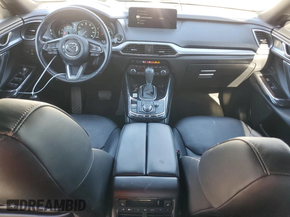 2021 Mazda CX-9 Carbon Edition with VIN JM3TCBDY7M0537378, listed as a Copart auction lot 43446575 with 51,650 mi miles and Salvage title. Bid and sale history available at DreamBid. Image 8.