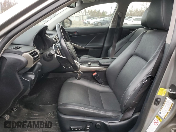 2015 Lexus IS 250 with VIN JTHCF1D26F5025475, listed as a Copart auction lot 83206504 with 108,246 mi miles and Salvage title. Bid and sale history available at DreamBid. Image 7.