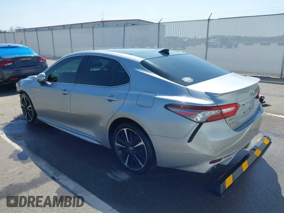 2019 Toyota Camry XSE with VIN 4T1BZ1HK7KU025866, listed as a IAAI auction lot 41901206 with 143,688 mi miles and . Bid and sale history available at DreamBid. Image 3.