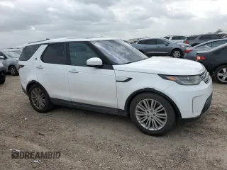 2017 Land Rover Discovery HSE Luxury with VIN SALRHBBV9HA016409, listed as a Copart auction lot 48410425 with 103,132 mi miles and Salvage Title. Bid and sale history available at DreamBid. Image 4.