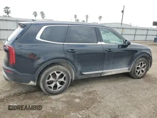 2020 Kia Telluride EX with VIN 5XYP34HC1LG047435, listed as a Copart auction lot 54211185 with Not provided miles and Salvage title. Bid and sale history available at DreamBid. Image 3.