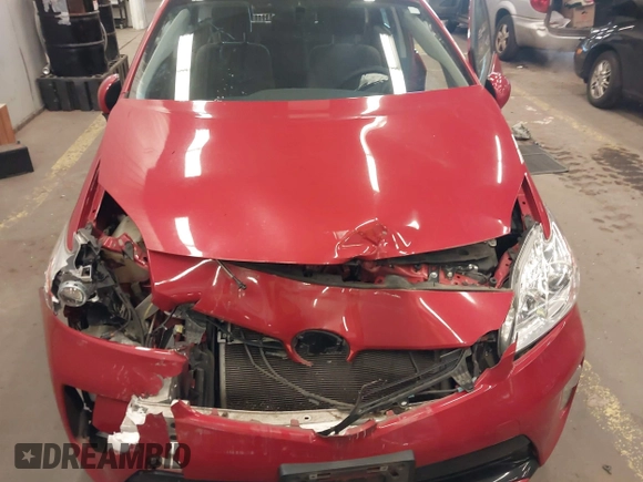 2015 Toyota Prius Four with VIN JTDKN3DUXF0466312, listed as a IAAI auction lot 41556508 with 54,911 mi miles. Bid and sale history available at carsss.com. Image 6.