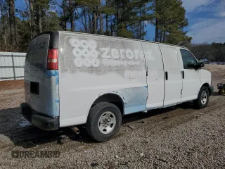 2014 Chevrolet Express Cargo Van with VIN 1GCWGGBA3E1210372, listed as a Copart auction lot 42110205 with 124,309 mi miles and Clean Title. Bid and sale history available at carsss.com. Image 3.