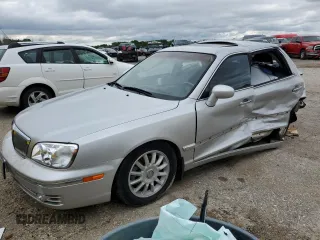 2005 Hyundai XG z VIN KMHFU45E15A401774, wystawiony jako Copart lot #58585275 z przebiegiem 184 132 mil mil oraz Szkoda całkowita • Salvage title. Historia ofert i sprzedaży dostępna na DreamBid. Obrazek 1.