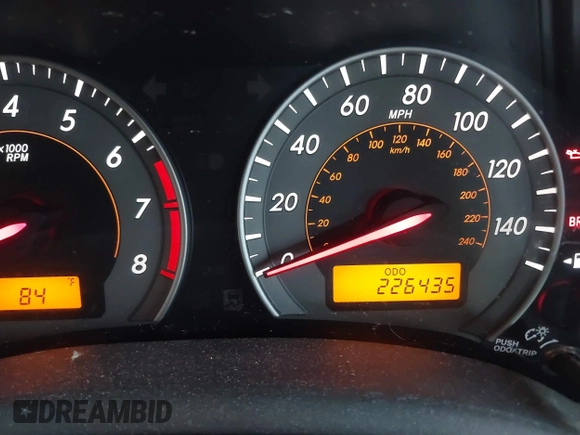 2010 Toyota Corolla with VIN 1NXBU4EE7AZ317773, listed as a IAAI auction lot 42128265 with 226,435 mi miles and . Bid and sale history available at DreamBid. Image 7.
