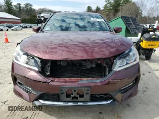 2017 Honda Accord Sedan Sport with VIN 1HGCR2F58HA000045, listed as a Copart auction lot 53127455 with 109,976 mi miles and Salvage Title. Bid and sale history available at carsss.com. Image 5.
