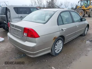 2005 Honda Civic LX with VIN 1HGES16555L000205, listed as a IAAI auction lot 41957842 with 202,394 mi miles and . Bid and sale history available at DreamBid. Image 4.