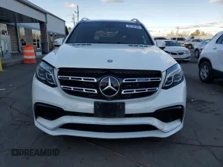 2017 Mercedes-Benz GLS with VIN 4JGDF7FE2HA887419, listed as a Copart auction lot 82378784 with 0 mi miles and Salvage Title. Bid and sale history available at carsss.com. Image 5.